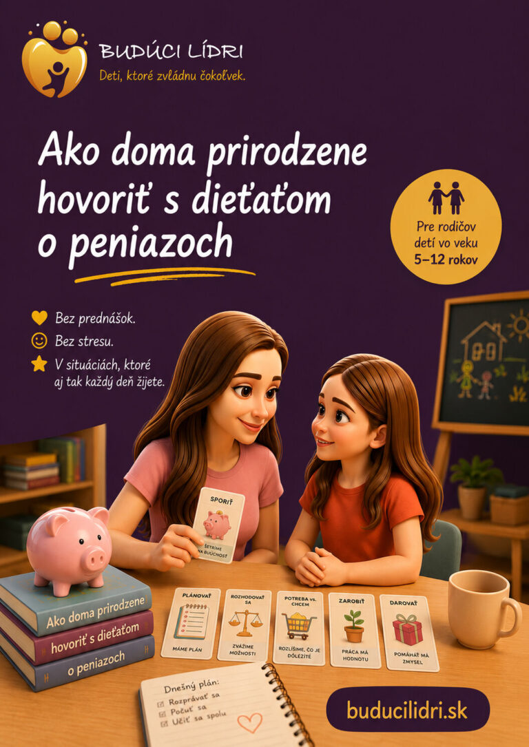 Ako doma prirodzene hovoriť s&nbsp;dieťaťom o&nbsp;peniazoch